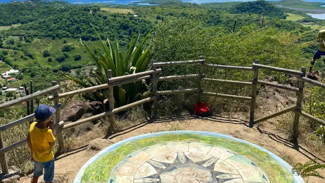 Randonnée Piton Crève-Coeur Sainte-Anne Martinique