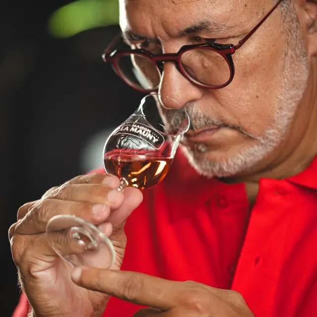 Daniel Baudin Rum Tasting La Mauny Riviere-Pilote Martinique