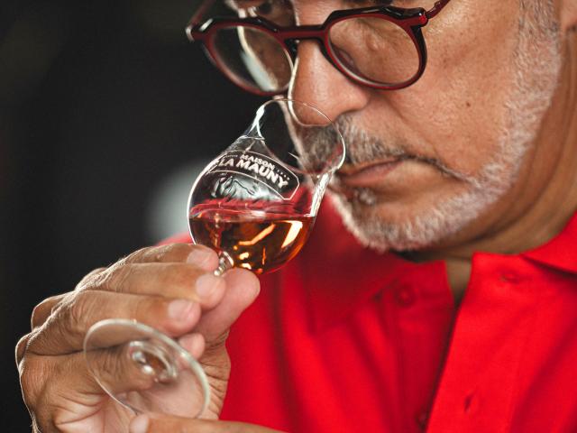 Daniel Baudin Maître de Chai Rhum Maison La Mauny Riviere-Pilote Martinique