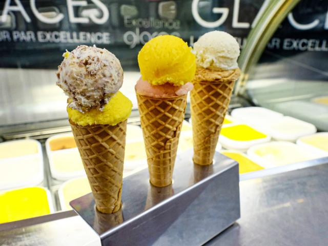 Cornet Ice Excellence ice cream Lamentin Martinique
