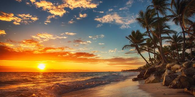 Sunset Beach Martinique