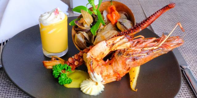 restaurant le Delim's Sainte-Anne Martinique