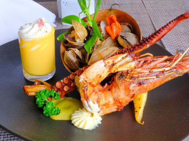 restaurant le Delim's Sainte-Anne Martinique