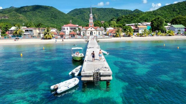 Ponton Église Anses-d'Arlet Martinique
