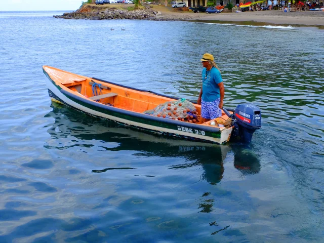 Yole Pêcheur Bellefontaine Martinique