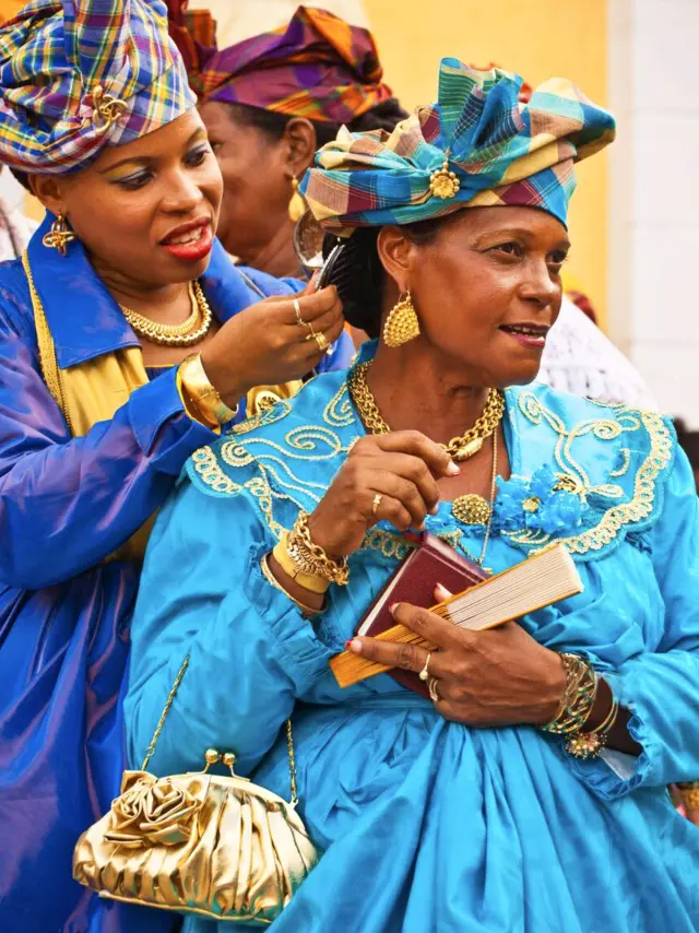 Costume Bijoux Traditionnel Martinique