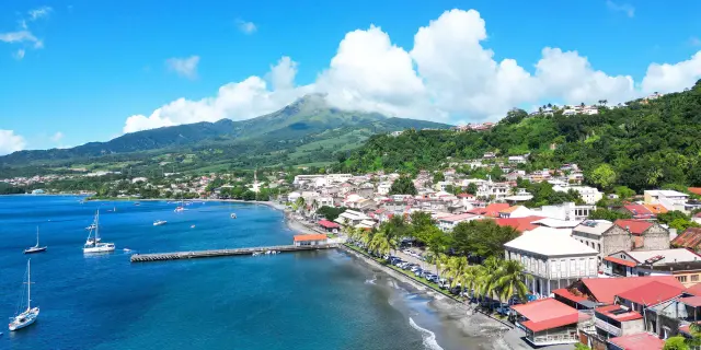 Excursion en bateau vers les ruines de Saint-Pierre, ancienne capitale de la Martinique