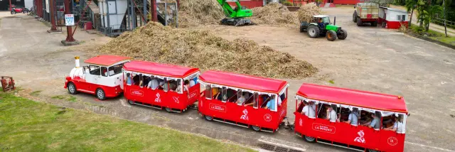 Visite en train Distillerie Maison La Mauny Rivière-Pilote Martinique