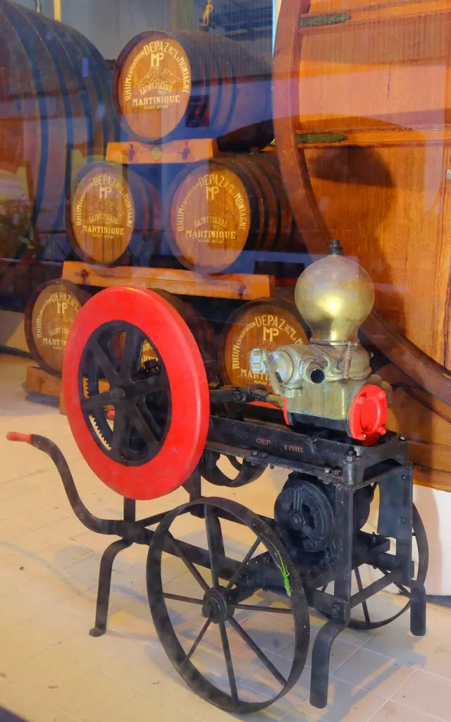 Chais Distillerie Depaz Saint-Pierre Martinique