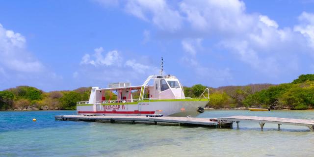 Bateau Taxi Cap Îlet Chevalier Sainte-Anne Martinique