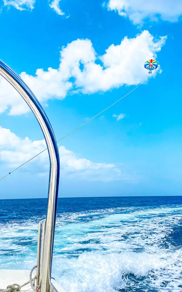 Parachute ascensionnel Cocofly Trois-îlets Martinique