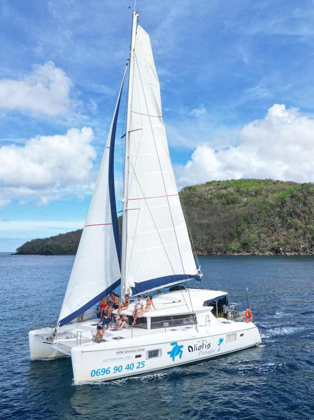 Catamaran Aliotis Les Anses-d'Arlet Martinique