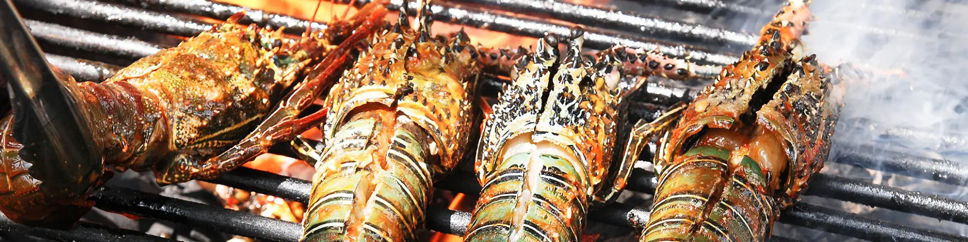 Langoustes grillées Recette Martinique