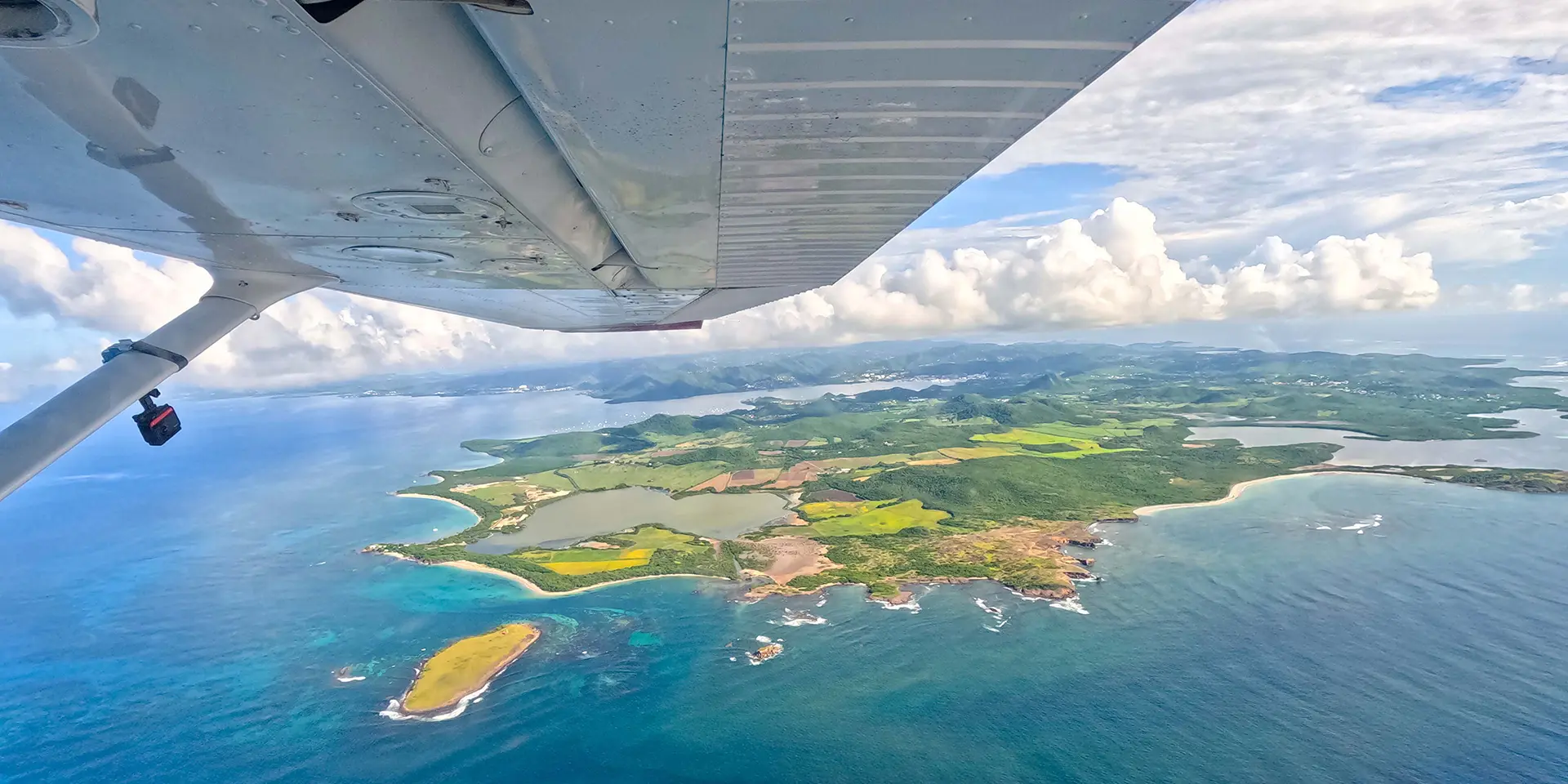 Ilet Cabrit Les Salines Acf Aviation Lamentin Martinique
