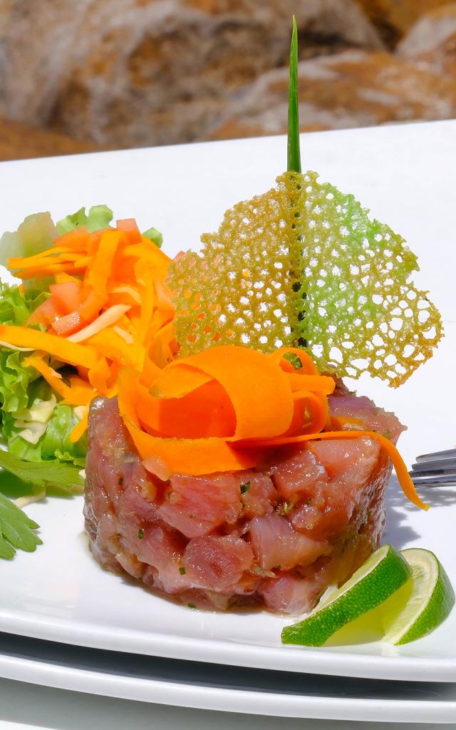 Tartare Restaurant Le Kano Anse Mitan Les Trois-îlets Martinique