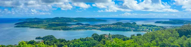 Point de vue Presqu'ile de la Caravelle Tartane Trinité Martinique