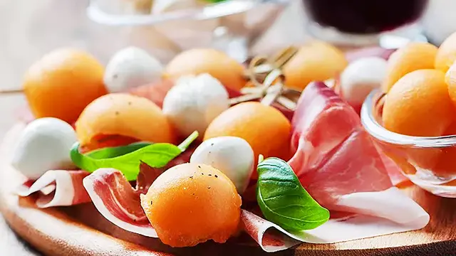 Brochette de melon Recette Martinique