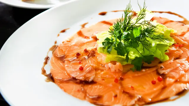 Carpaccio de saumon Recette Martinique