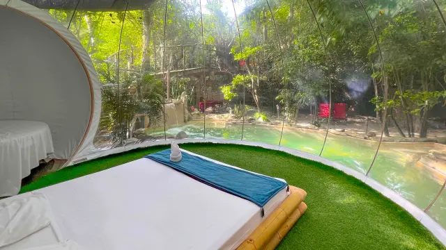 Bulle robinson Domaine des bulles Vauclin Martinique