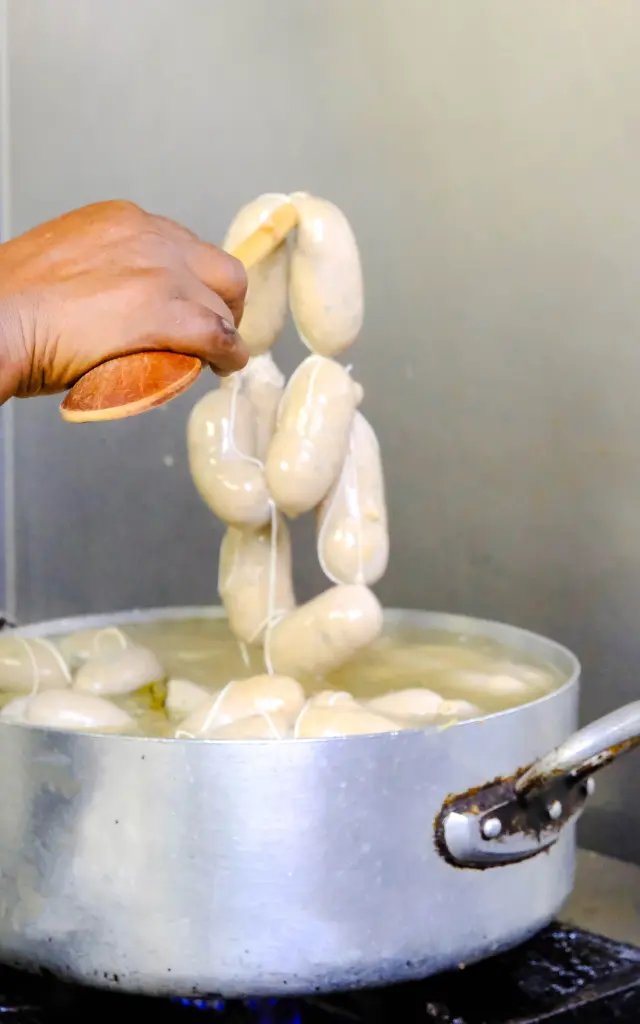 Cuisine Boudin blanc Hôtel - Restaurant Tante Arlette Grand'rivière Martinique