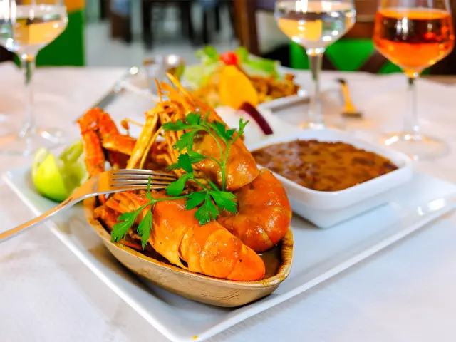 Ecrevisse Hotel Restaurant Tantearlette Grandriviere Martinique