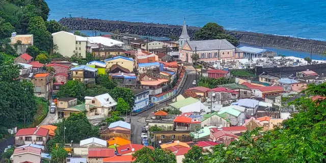 Ville de Grand'rivière Martinique