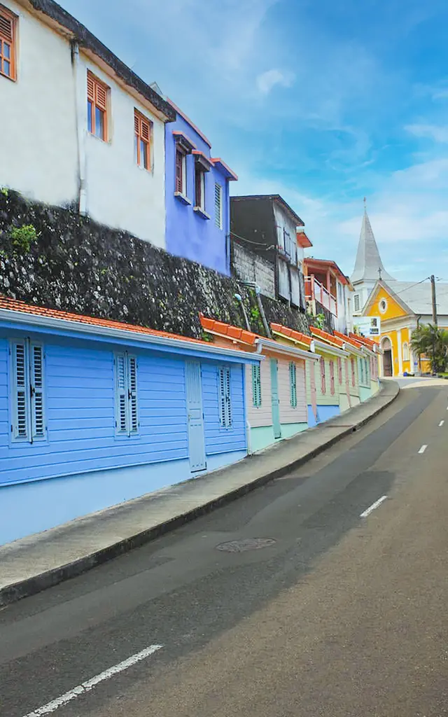 Ville de Grand'rivière Martinique