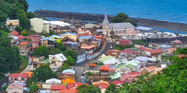 Ville de Grand'rivière Martinique
