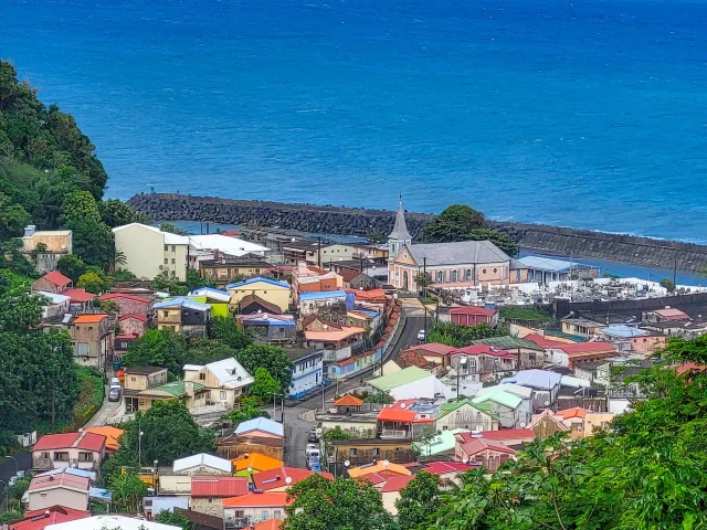 Ville de Grand'rivière Martinique