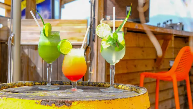 Cocktails Hotel Restaurant Ladunette Sainteanne Martinique