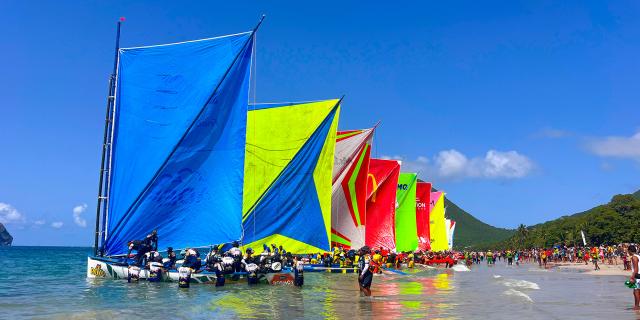 Tour des yoles Martinique