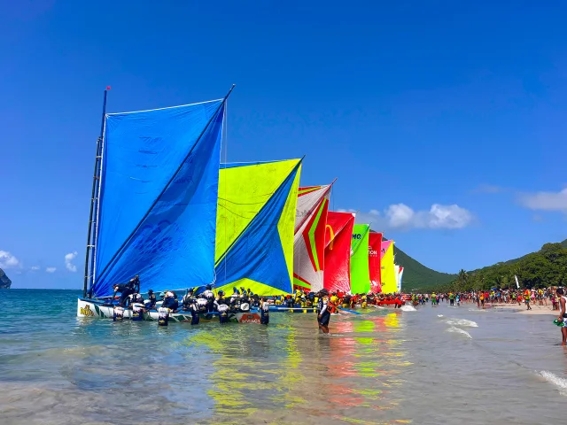 Tour des yoles Martinique