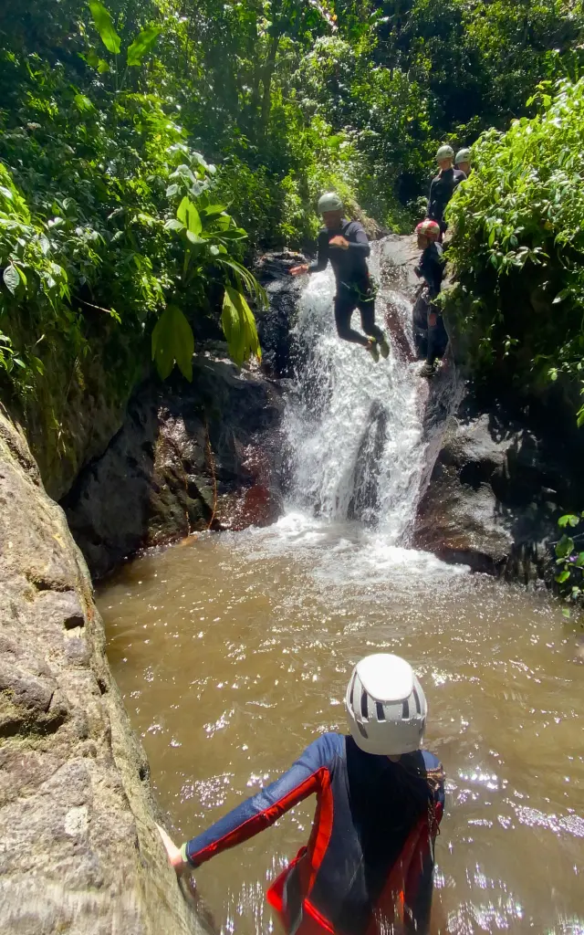 Canyoning5 Rivieremitan Bureaudelarandonneeetducanyoning Mornevert Martinique