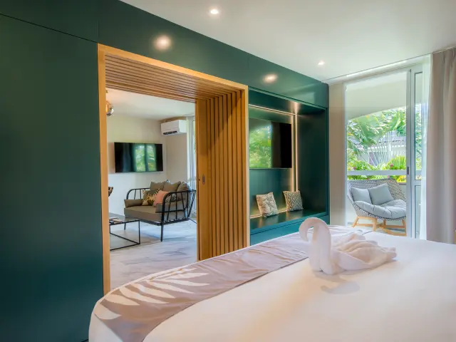 Suite Pagerie Hôtel La Pagerie Tropical garden hôtel Les Trois-îlets Martinique