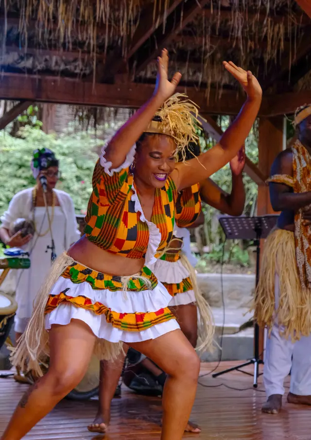 Spectacle de danse traditionnelle La Savane des Esclaves Les Trois-îlets Martinique