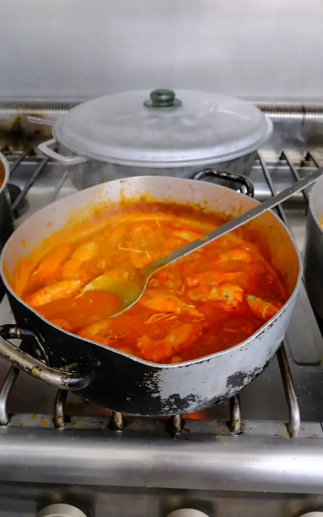 Kitchen Restaurantlepointdevue Saintemarie Martinique