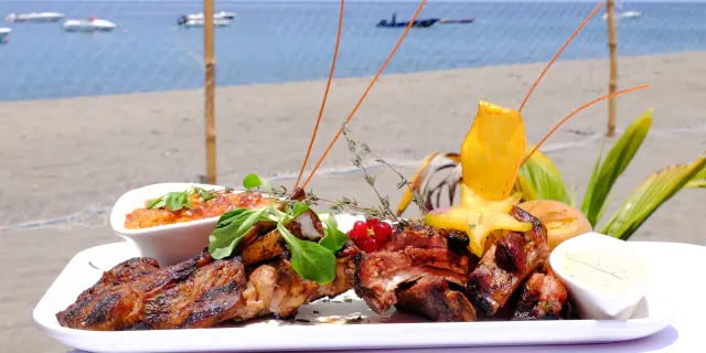 Restaurantbeachgrill3 Carbet Martinique