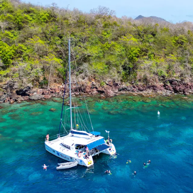Catamaran Aliotis Les Anses d'Arlet Martinique