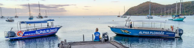 Bateaux Alpha Plongée Anses d'Arlet Martinique