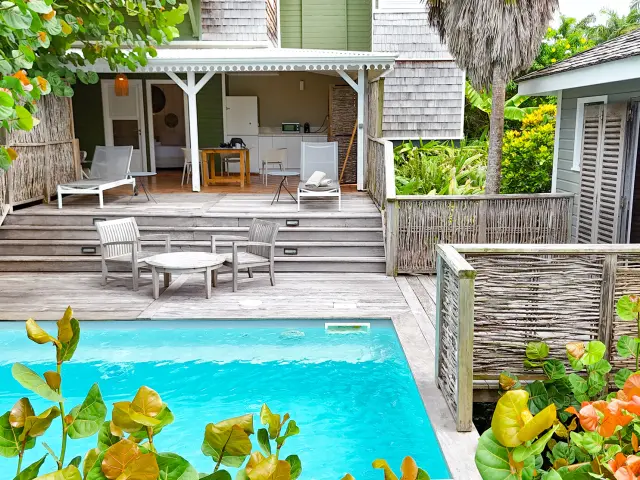 Chambre Master Pool Hôtel Plein Soleil**** François Martinique