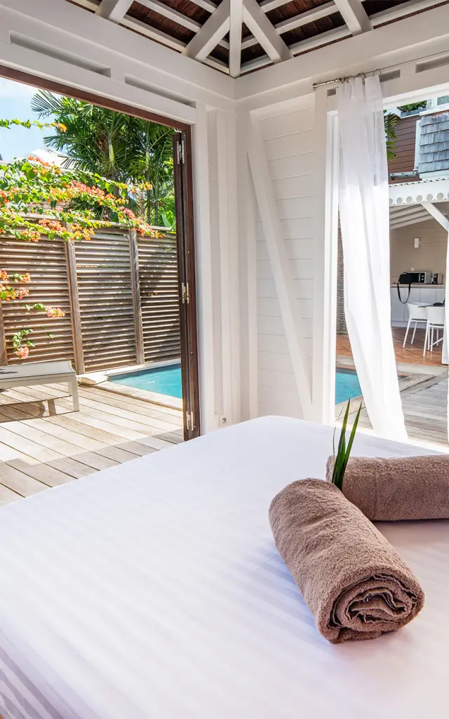 Chambre Hôtel Plein Soleil**** François Martinique