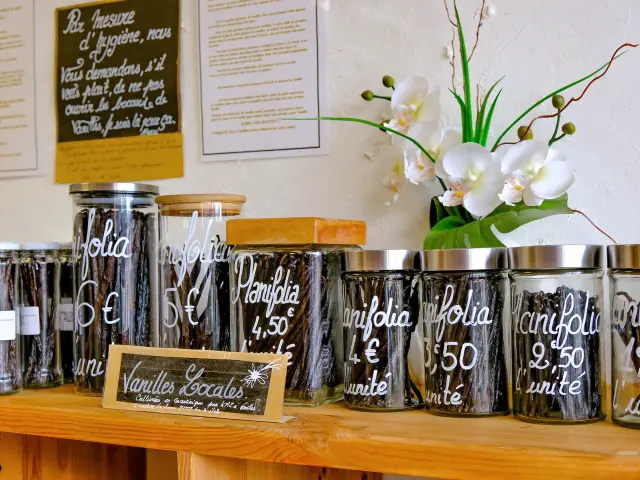 Vanille Jardin Kaz à Vanille Trinité Martinique