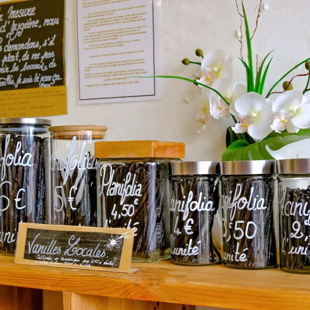 Vanille Jardin Kaz à Vanille Trinité Martinique