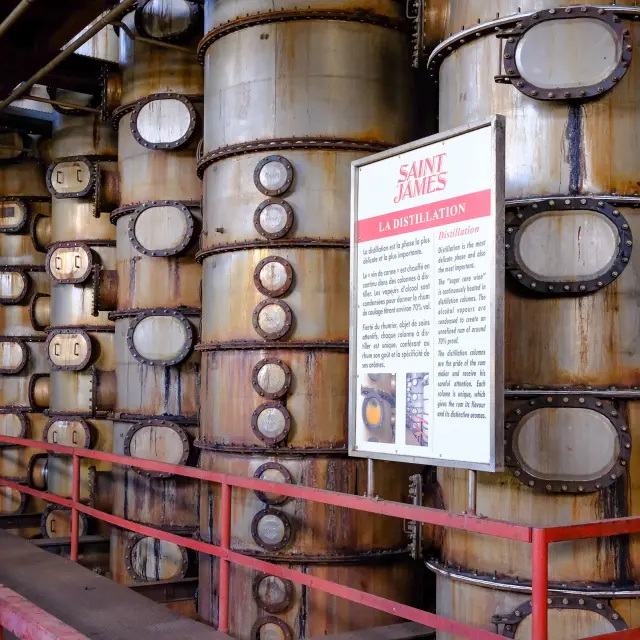 Distillerie Saint James Sainte-Marie Martinique