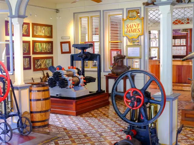 Musée du Rhum Distillerie Saint James Sainte-Marie Martinique