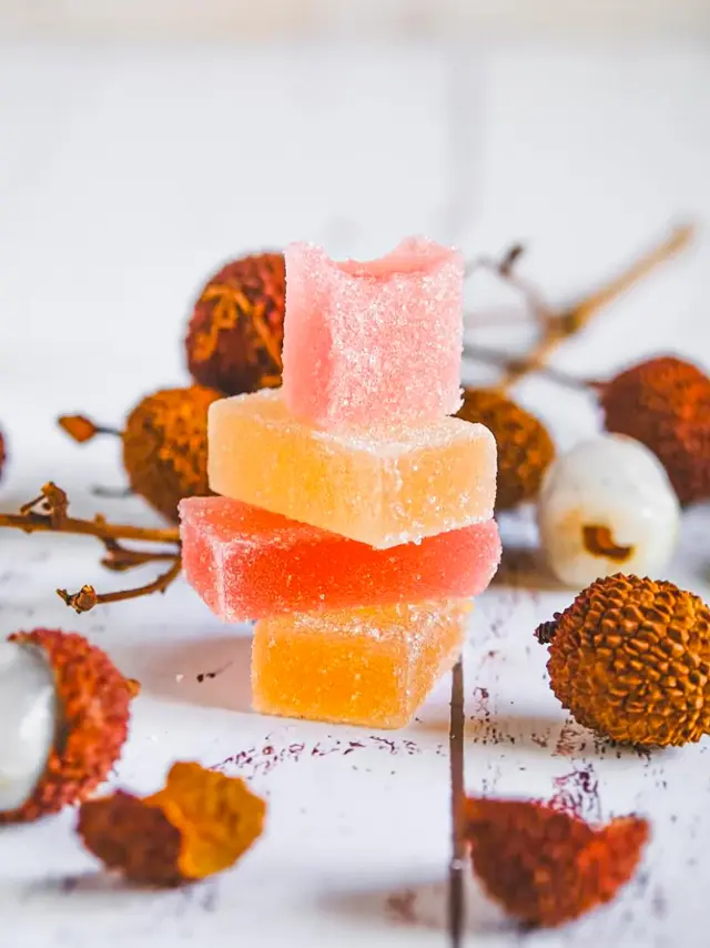 Pâte de fruit letchi Frères Lauzéa Lamentin Martinique