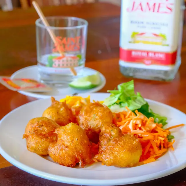 Accras Restaurant Le Point de vue Sainte-Marie Martinique