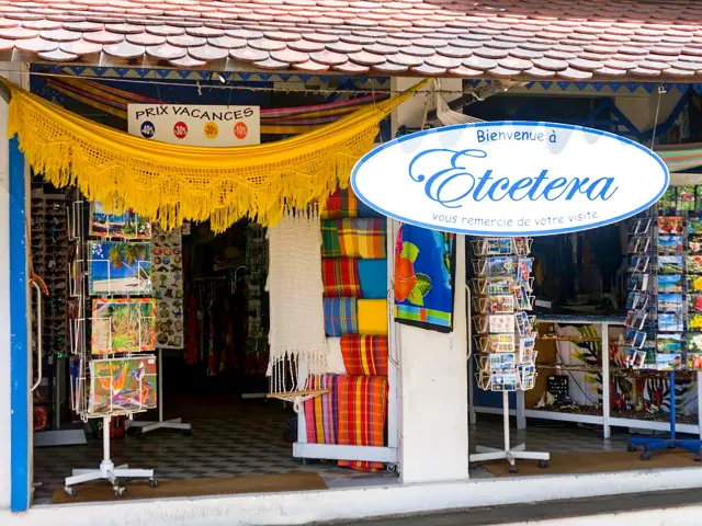 Boutique de souvenirs Etcetera Sainte-Anne Martinique