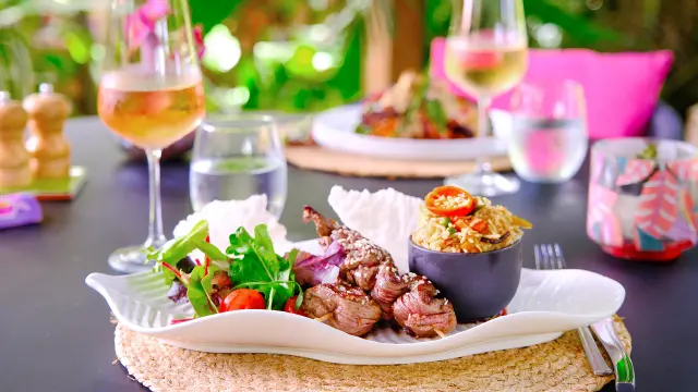 Restaurant Le Jardin des Envies Village de la Poterie Trois-îlets Martinique