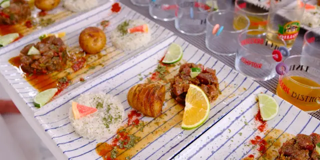 Poisson à la tahitienne Catamaran Aliotis Les Anses d'Arlet Martinique